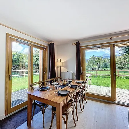 Neuf 3 A Combloux, Vue Mont Blanc, Jardin, Parking, Wifi - Fr-1-560-143 *