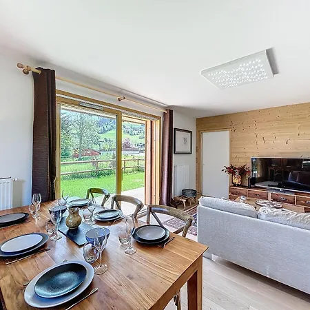 Neuf 3 A Combloux, Vue Mont Blanc, Jardin, Parking, Wifi - Fr-1-560-143 Combloux